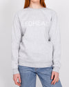 Brunette The Label || "Redhead" || Classic Crew Sweatshirt (Pebble Grey)