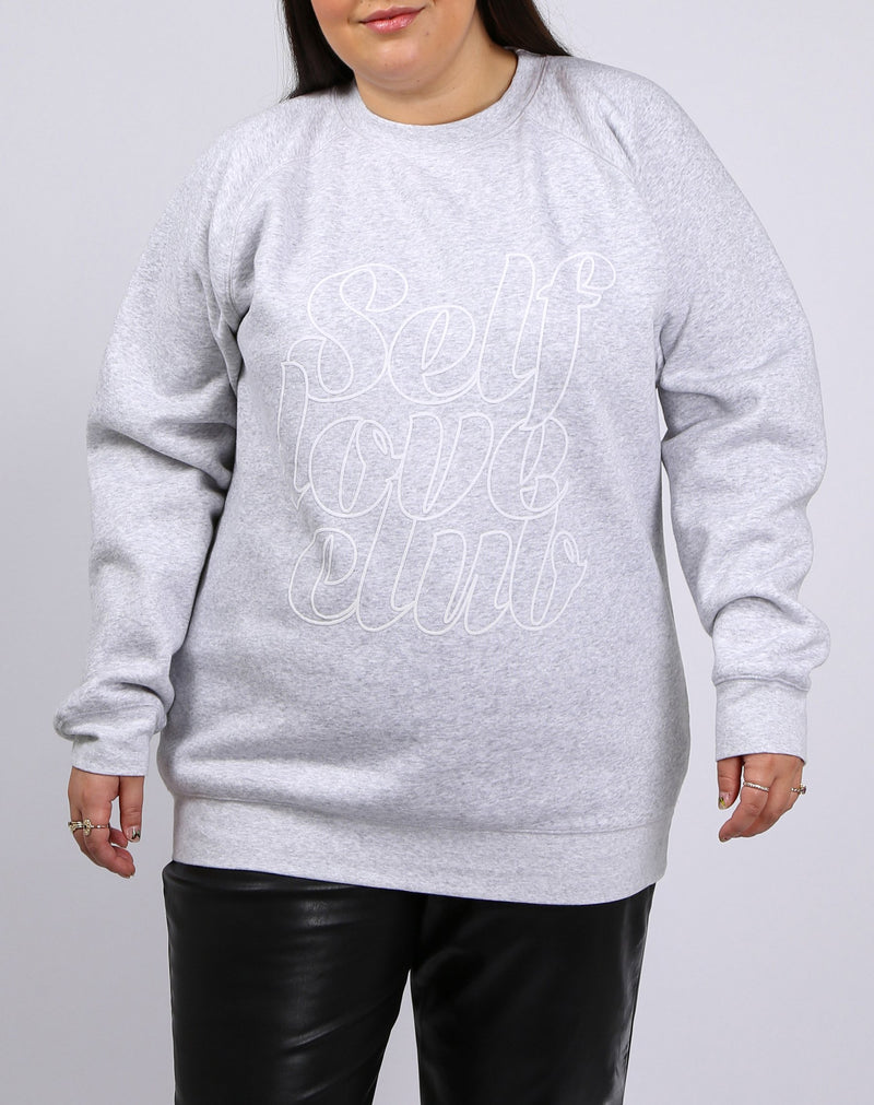 Brunette The Label | The "SELF LOVE CLUB" Big Sister Crew | Pebble Grey