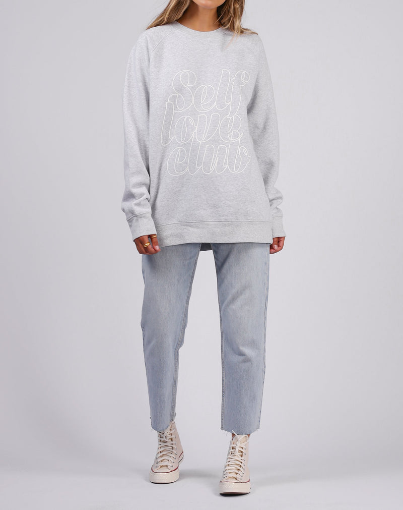 Brunette The Label | The "SELF LOVE CLUB" Big Sister Crew | Pebble Grey