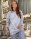 Brunette The Label | The "SELF LOVE CLUB" Big Sister Crew | Pebble Grey