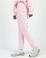 Brunette the Label x Birds Papaya || "Rose Garden" Best Friend Jogger || Papaya Pink