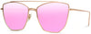 "Sadie" Sunglasses || Rose Gold Frame / Pink Lens