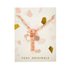 Foxy Originals || "Mama" Cluster Necklace || Rose Gold