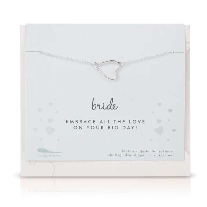 Best Day Ever Necklace || "Bride" Necklace + Card