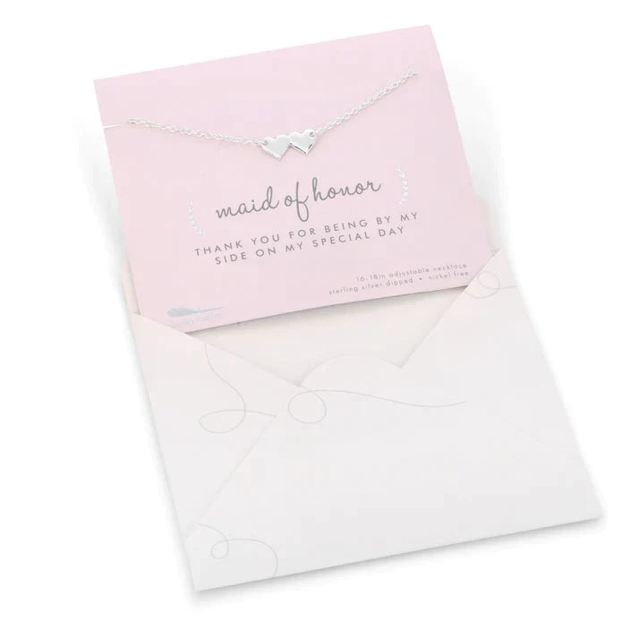 Best Day Ever Necklace || "Maid of Honor" Necklace + Card