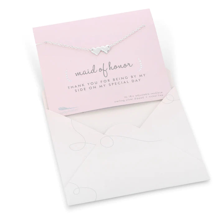 Best Day Ever Necklace || "Maid of Honor" Necklace + Card