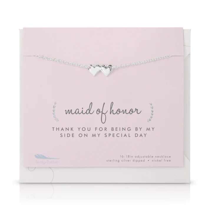 Best Day Ever Necklace || "Maid of Honor" Necklace + Card