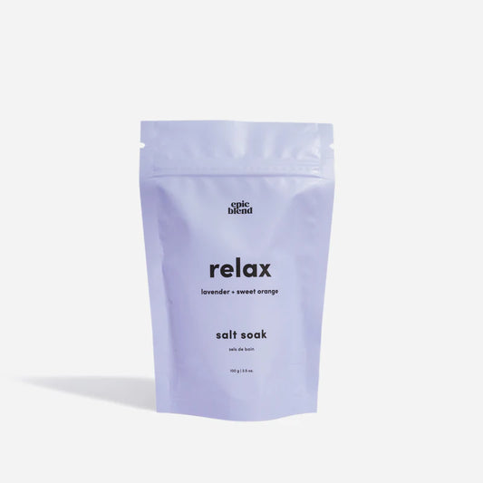 *Canadian Brand* | Relax Bath Salt Soak 3.5oz