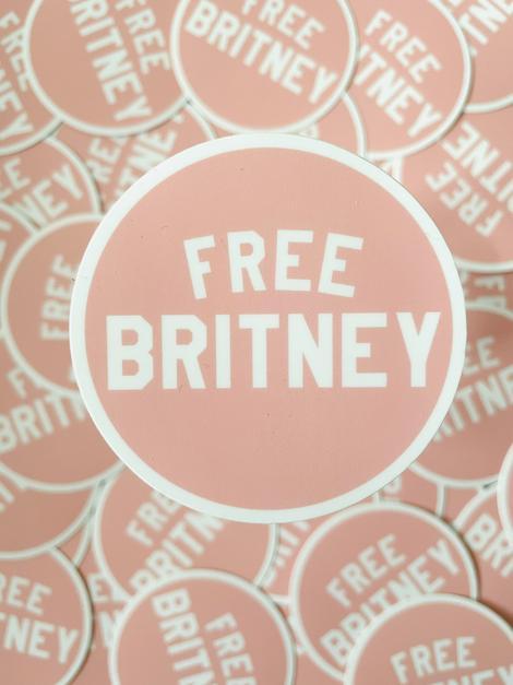 "Free Britney" Sticker