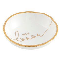 "Maid Of Honor" Jewelry Dish