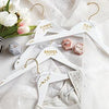 "Flower Girl" Wooden Wedding Hanger