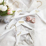 "Flower Girl" Wooden Wedding Hanger