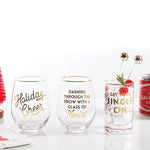 "Get Your Jingle On" 13.5oz Rocks Glass
