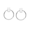 "Hollis" Earrings (Silver)