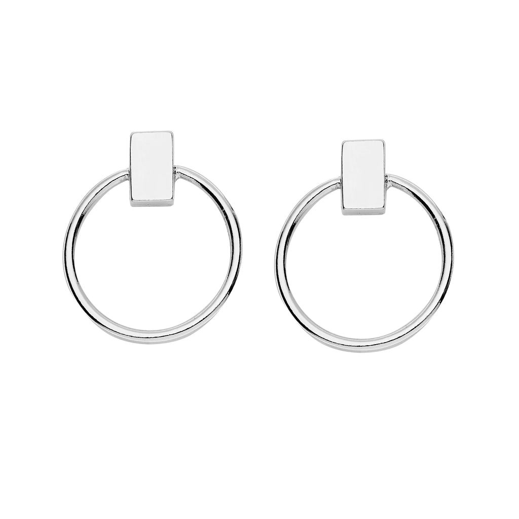 "Hollis" Earrings (Silver)