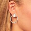 "Hollis" Earrings (Silver)