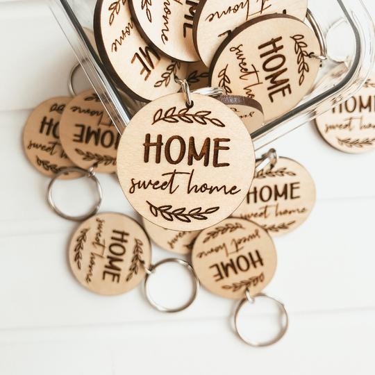 "Home Sweet Home" Keychain
