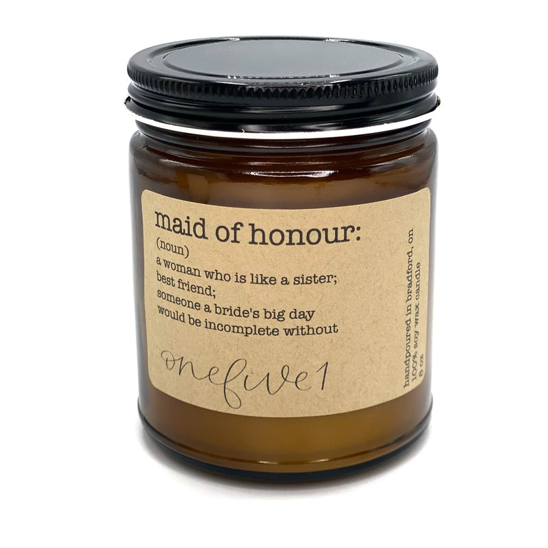 "Maid of Honour" 8oz Soy Candle