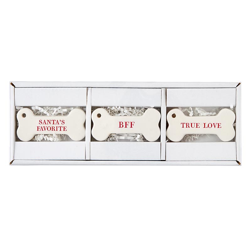 "Santa's Favorite" Pet Ornament Set || Set of 3 Ornaments