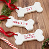 "Santa's Favorite" Pet Ornament Set || Set of 3 Ornaments