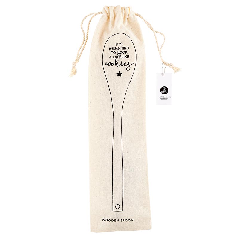 "It's Beginning To Look A Lot Like Cookies" || Wooden Baking Spoon