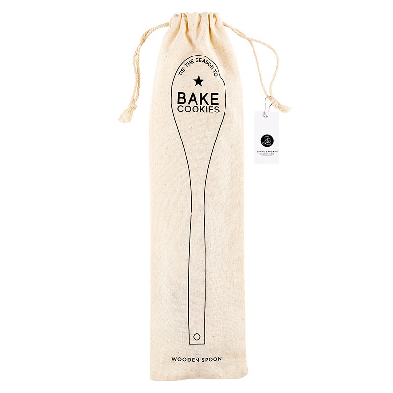 'Tis The Season To Bake Cookies" || Wooden Baking Spoon