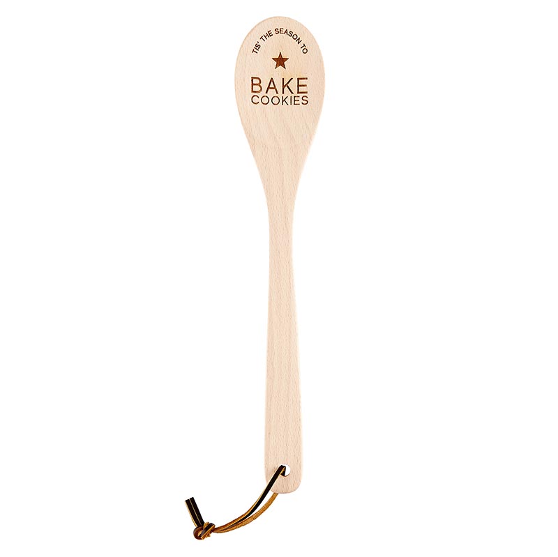 'Tis The Season To Bake Cookies" || Wooden Baking Spoon