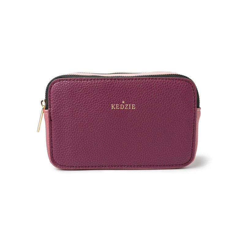 Modernist Vegan Crossbody (Wine)