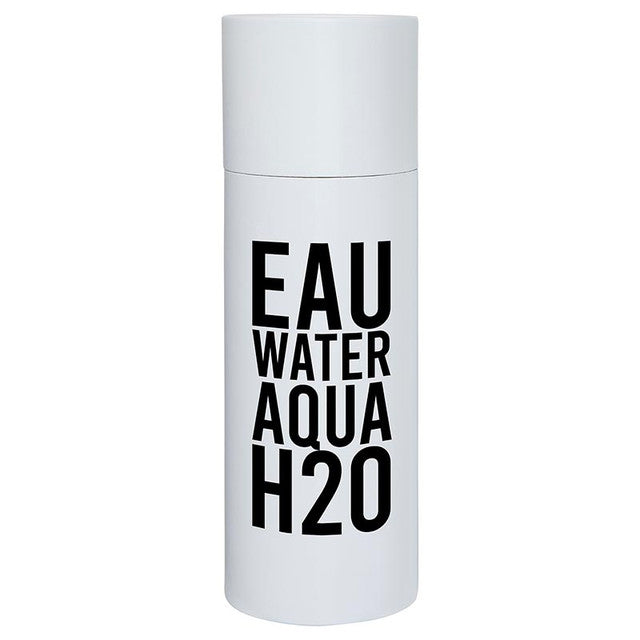 "Eau, Water, Aqua, H2O" 20oz Tumbler w/ Straw