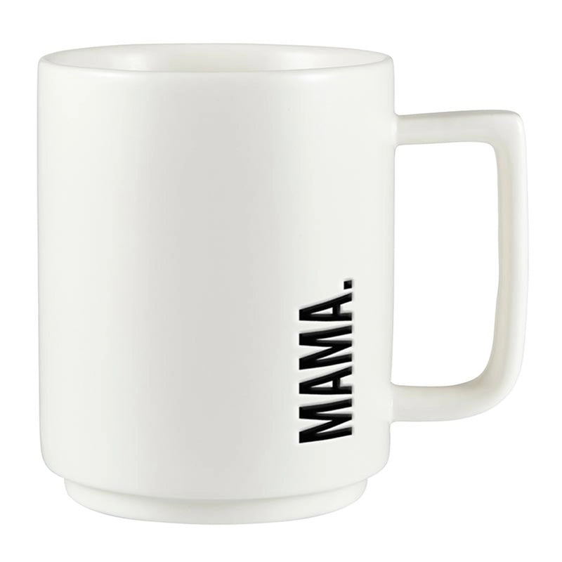 "Mama." Matte Cafe Mug
