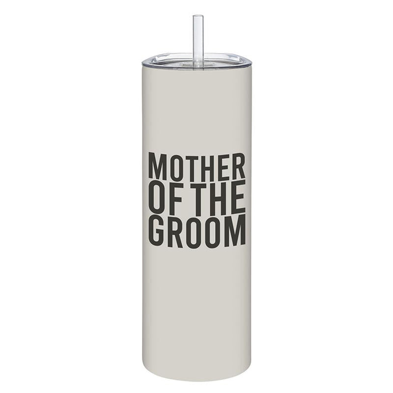 "Mother of the Groom" 20oz Matte Tumbler w/ Straw