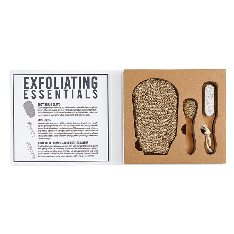 "Scrub" Face & Body Exfoliation Book Set