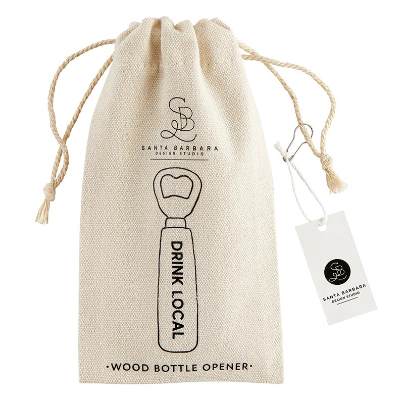 "Drink Local" Wooden Bottle Opener