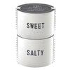 Set of 2 Ceramic Bowls || "Sweet" & "Salty"