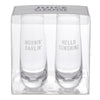 "Juice Cleanse" Mimosa Glass Set (Package of 2 Glasses)