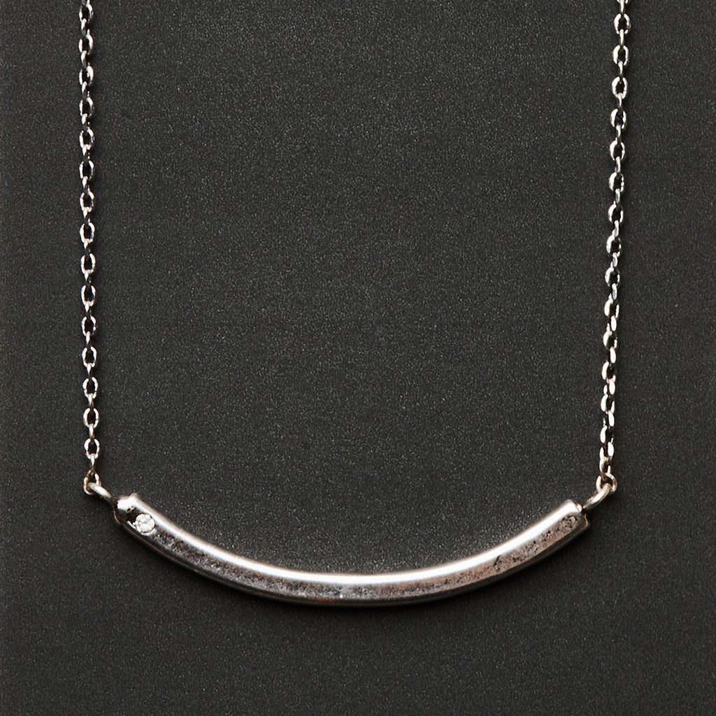 Comet Necklace || Silver