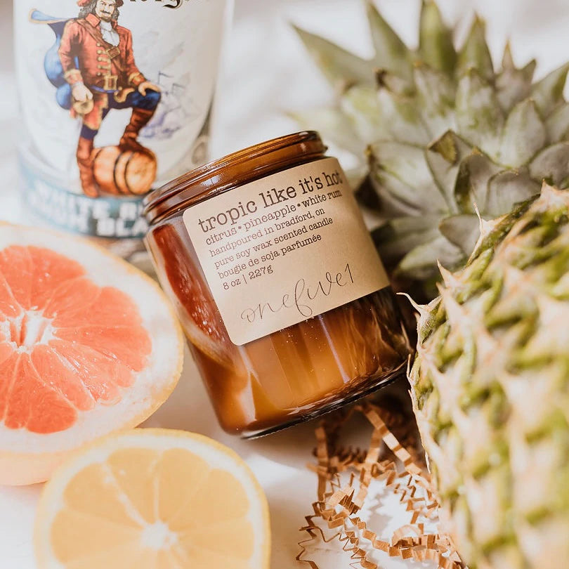 *Canadian Brand* | "Tropic Like It's Hot" 8oz Soy Candle