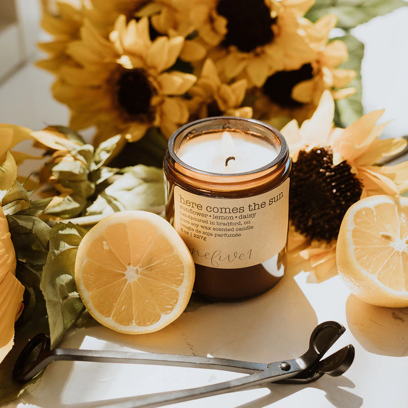 "Here Comes The Sun" 8oz Soy Candle