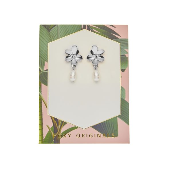 "Orchid" Earrings || Gold or Silver