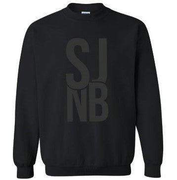 SJ NB Unisex Sweatshirt || Black & Black