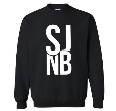 SJ NB Unisex Sweatshirt || Black & White