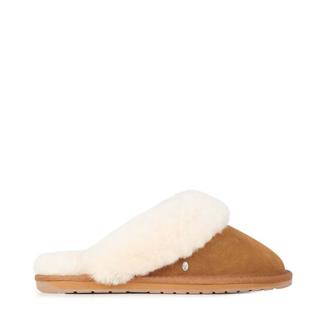 Emu Australia || "Jolie" Slippers (Chestnut)