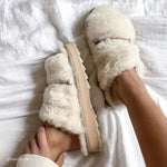 Emu Australia || "Wobbegong"  Slippers (Natural)