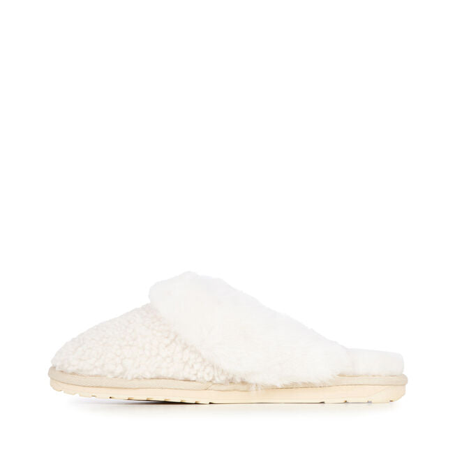 Emu Australia || "Jolie Teddy" Slippers (Natural)