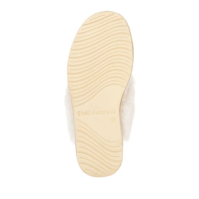 Emu Australia || "Jolie Teddy" Slippers (Natural)