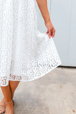 "The Tinsley" Square Neck Puff Sleeve Dress