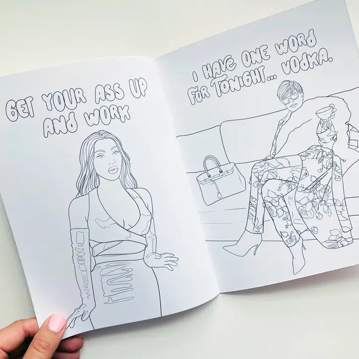 "The Kardashians" Adult Colouring Book