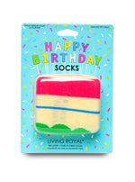 "Happy Birthday" 3D Crew Socks