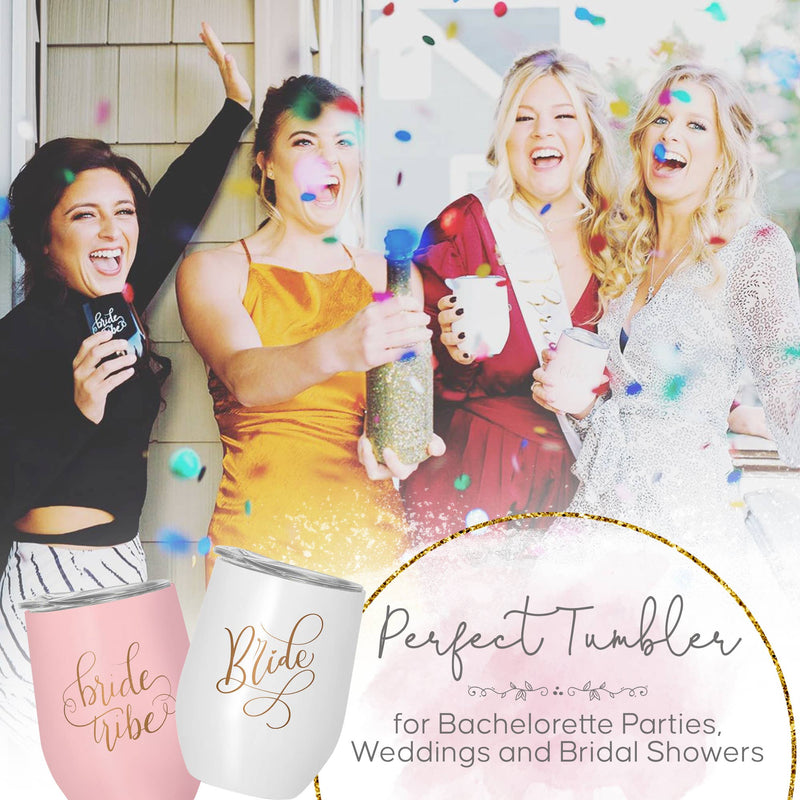 "Bride Tribe" 16oz Stainless Streel Wine or Coffee Tumbler