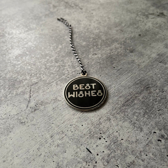 Schitt's Creek || "Best Wishes, Warmest Regards" Double Sided Hard Enamel Ornament